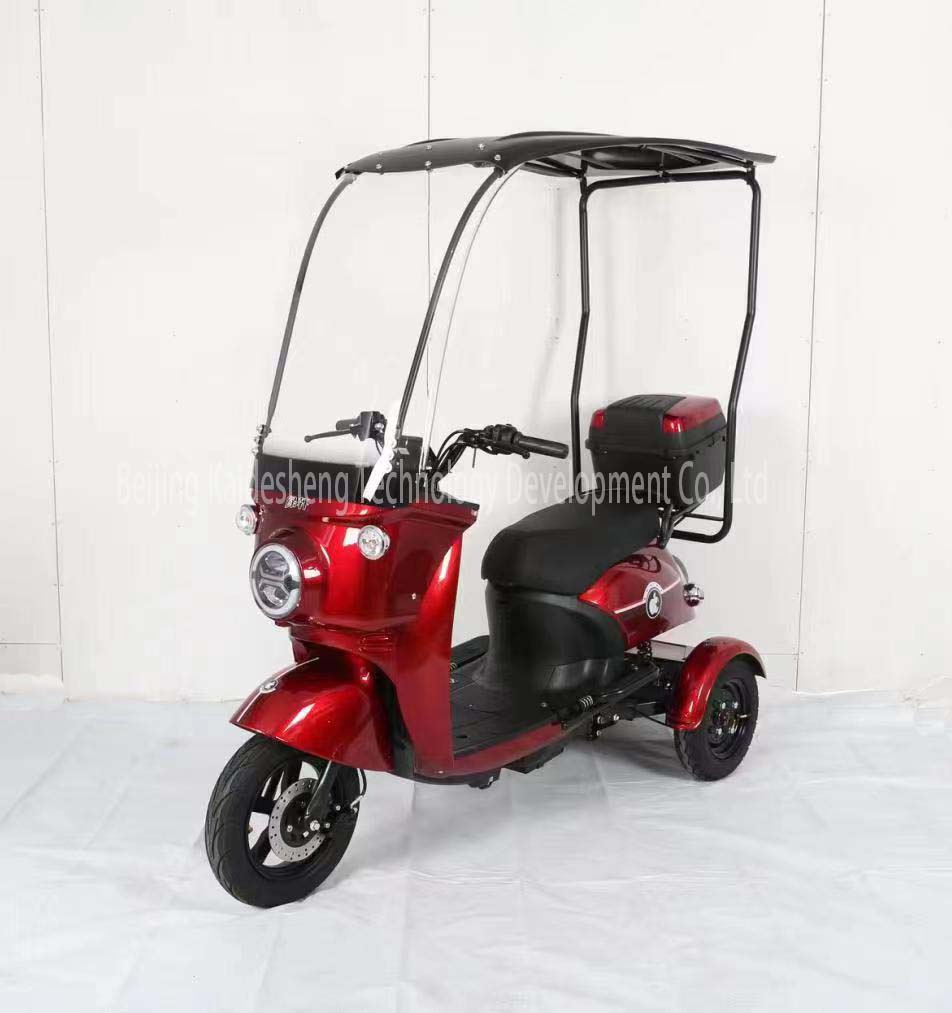 FULIKE New China Agbalagba 3 Wheel Electric Tricycle Trike ev Electric Pẹlu Orule