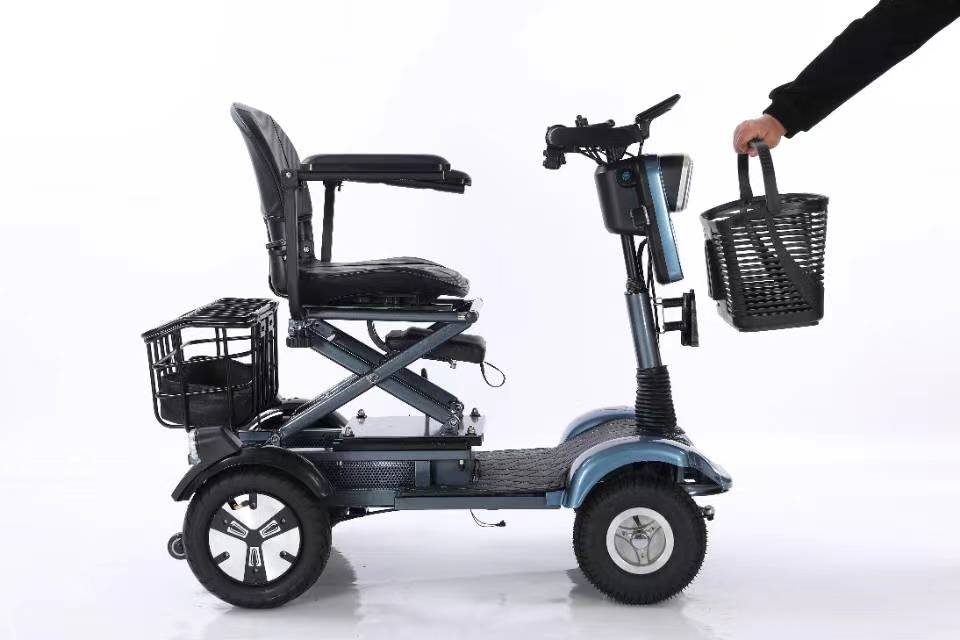 Bicicleta eléctrica eléctrica de 4 rodas para persoas maiores (3)